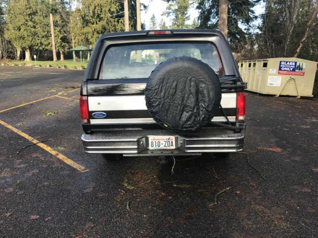 1994 Black Ford Bronco SUV