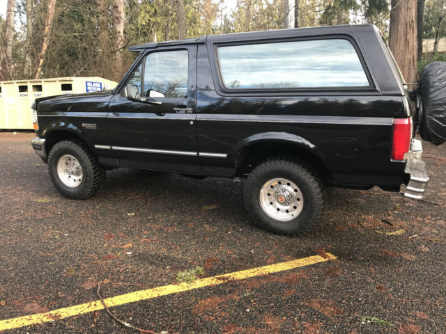 1994 Black Ford Bronco SUV