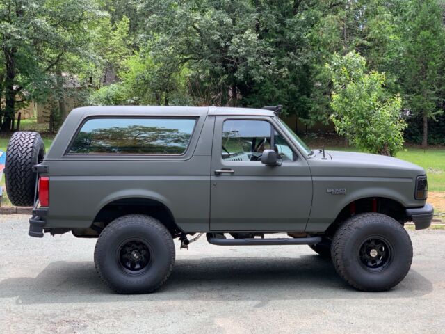 1994 OD Green Ford Bronco