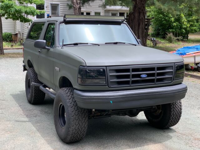1994 OD Green Ford Bronco
