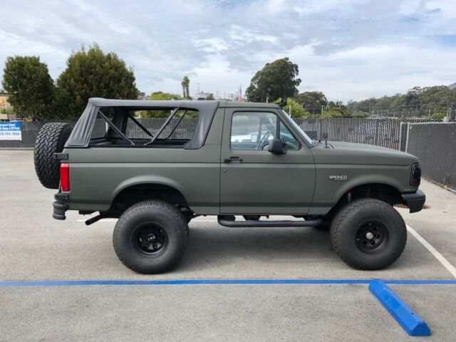 1994 OD Green Ford Bronco