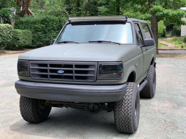1994 OD Green Ford Bronco