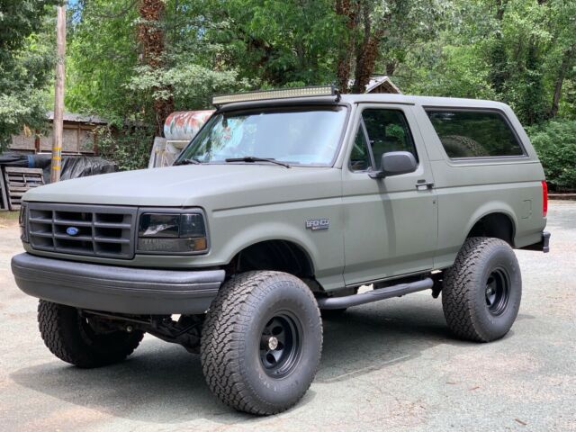1994 OD Green Ford Bronco