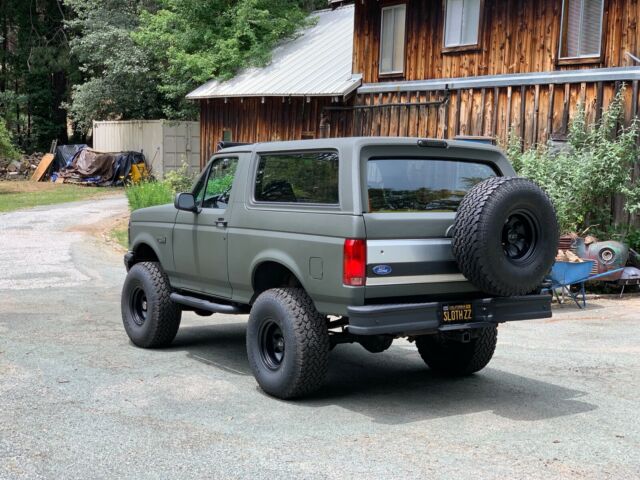 1994 OD Green Ford Bronco