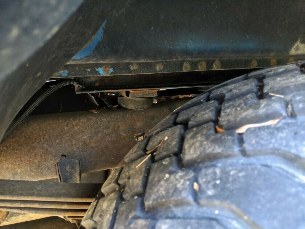 1994 Blue Ford Bronco SUV