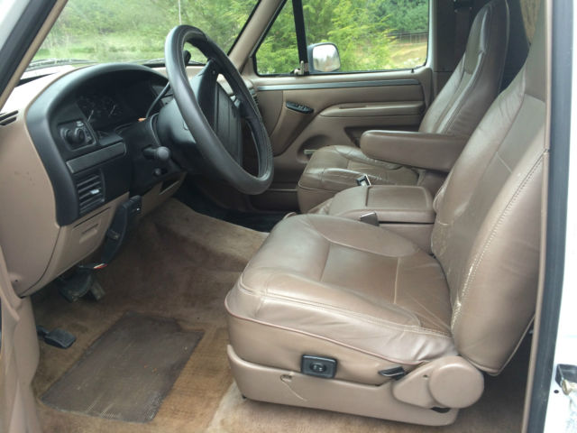 1994 White Ford Bronco