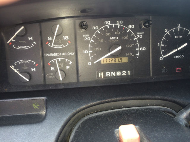 1994 White Ford Bronco