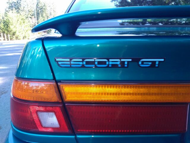 1994 Green Ford Escort Coupe