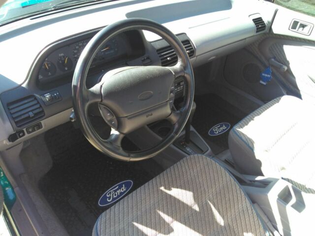 1994 Green Ford Escort Coupe