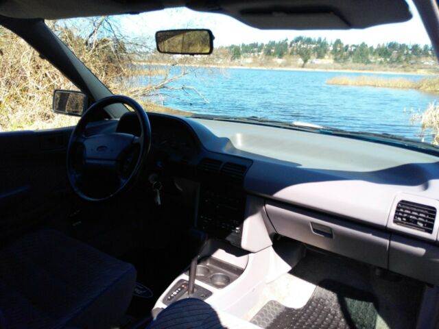 1994 Green Ford Escort Coupe