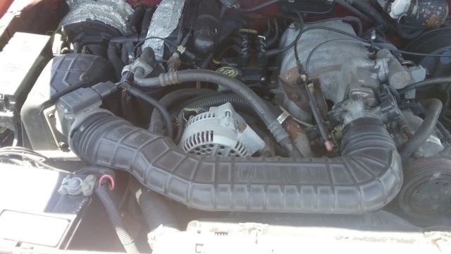 1994 Burgundy Ford Explorer SUV