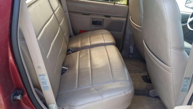 1994 Red Ford Explorer SUV