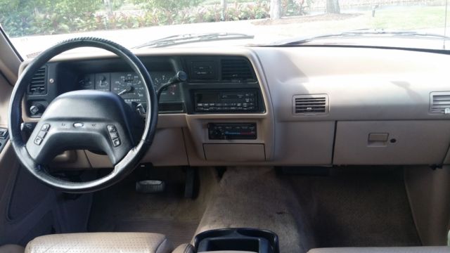 1994 Red Ford Explorer SUV