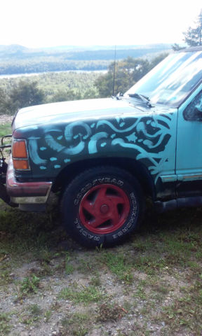 1994 multiple colors Ford Explorer SUV