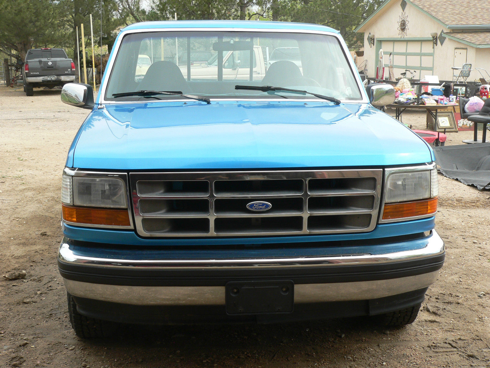 1994 White Ford F-150