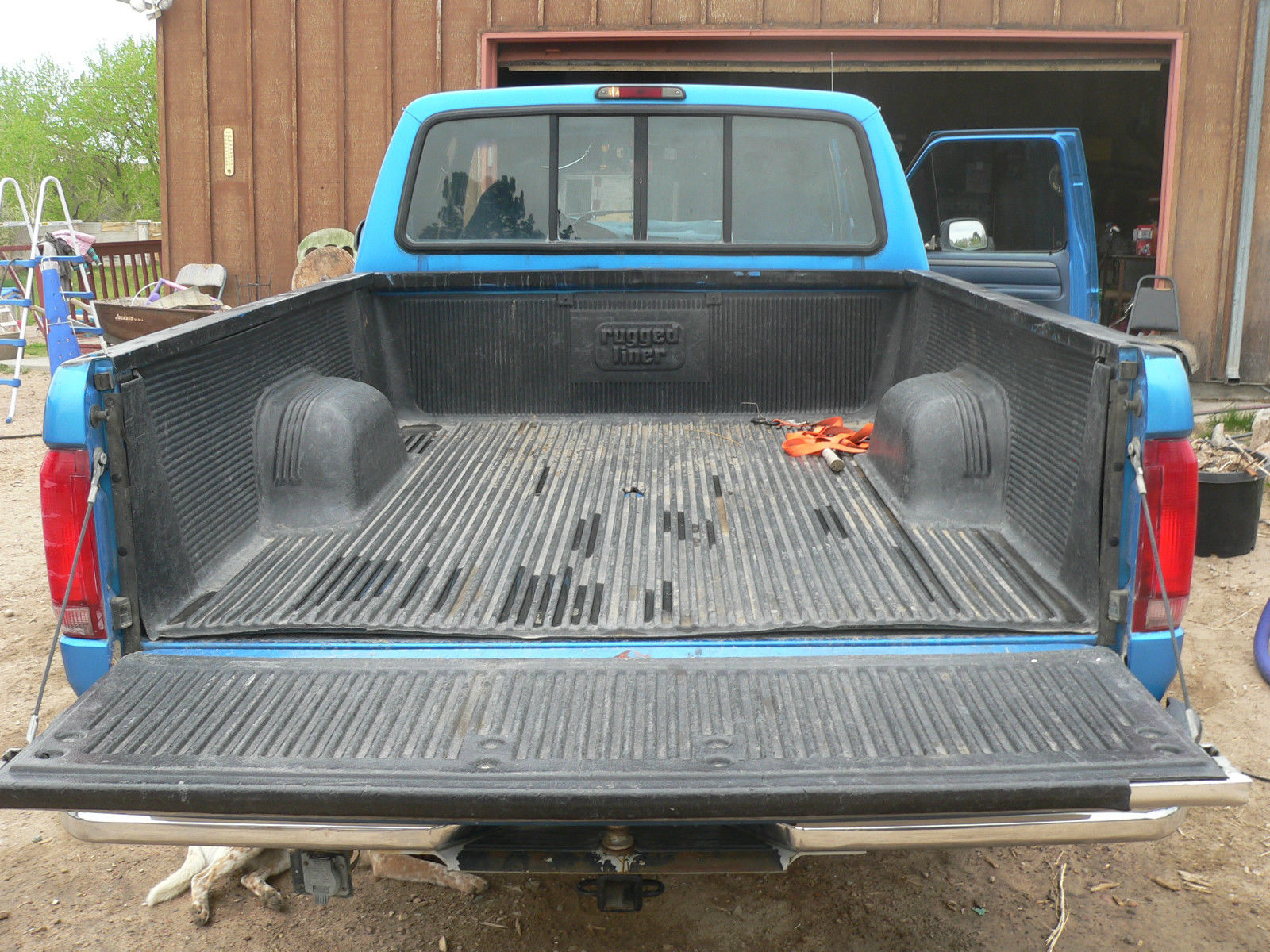 1994 White Ford F-150