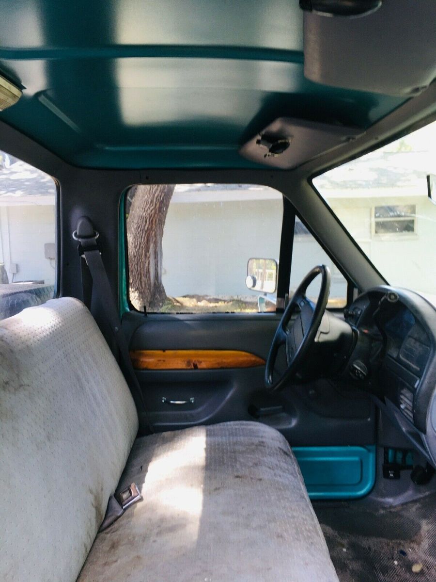 1994 Green Ford F-150 Crew Cab Pickup