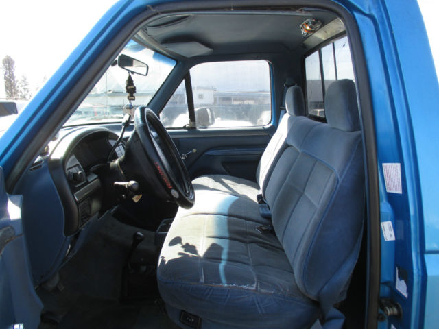 1994 Blue Ford F-150 Standard Cab Pickup