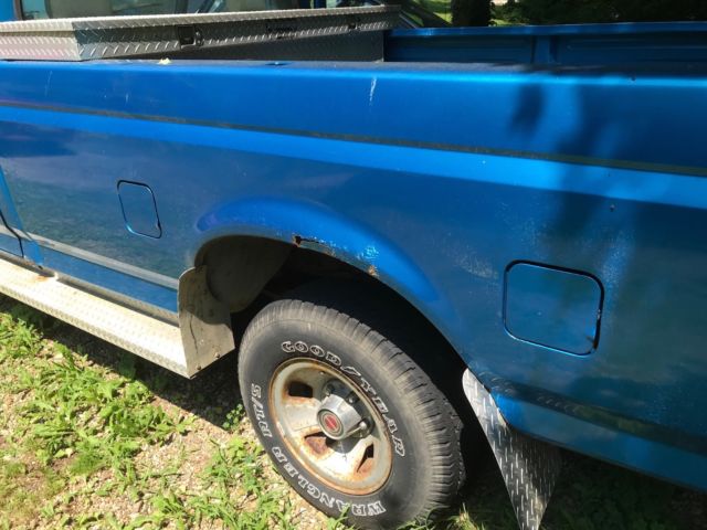 1994 Blue Ford F-150