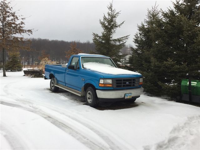 1994 Blue Ford F-150