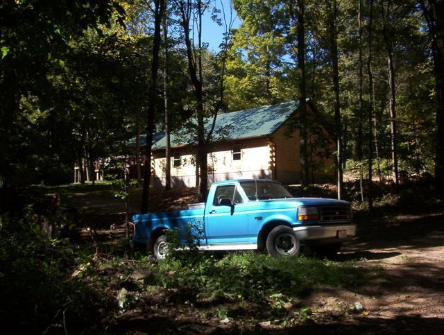 1994 Blue Ford F-150