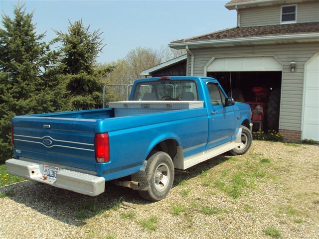 1994 Blue Ford F-150