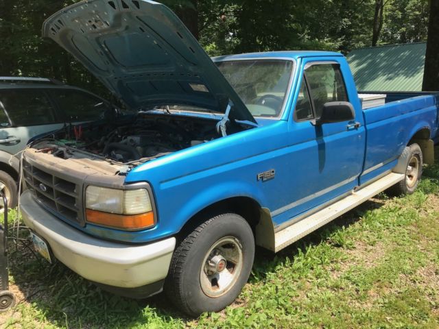 1994 Blue Ford F-150