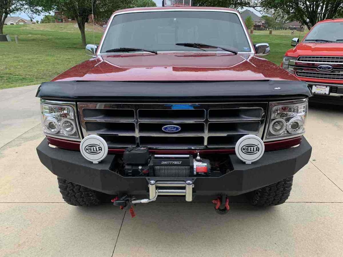 1994 Red Ford F-150 Pickup