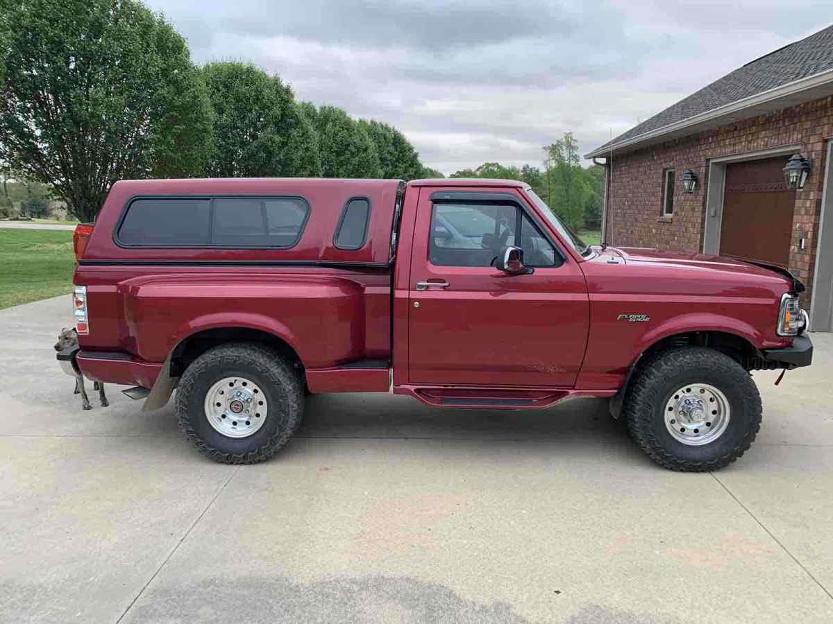 1994 Red Ford F-150 Pickup