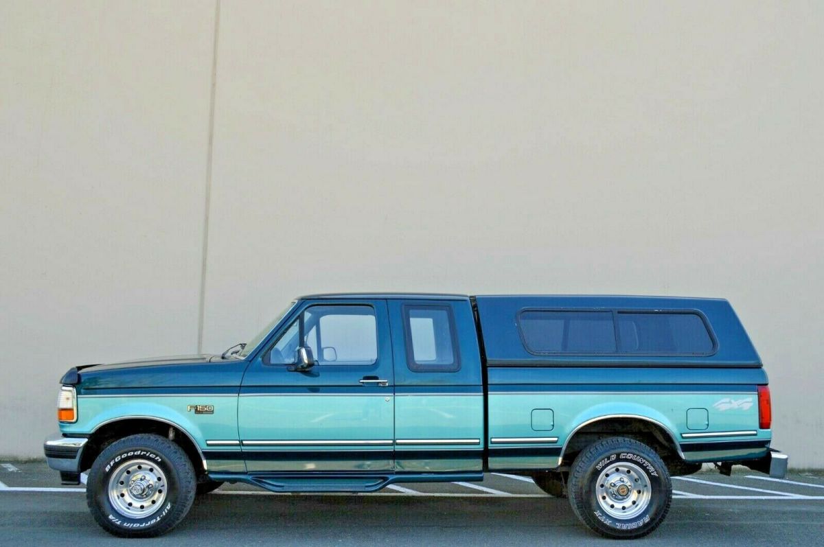 1994 Green Ford F-150 Extended Cab Pickup