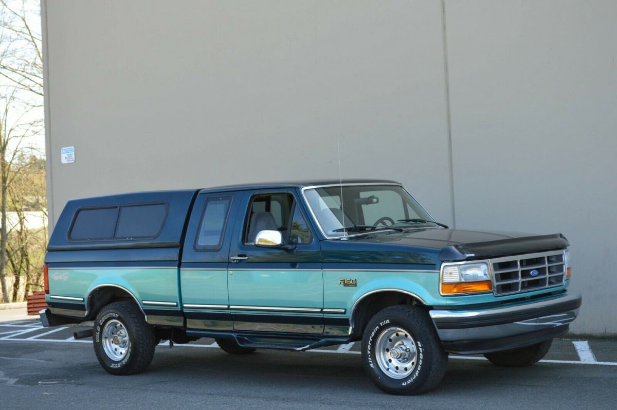 1994 Green Ford F-150 Extended Cab Pickup