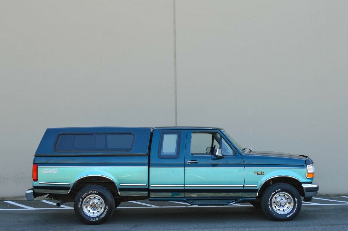 1994 Green Ford F-150 Extended Cab Pickup
