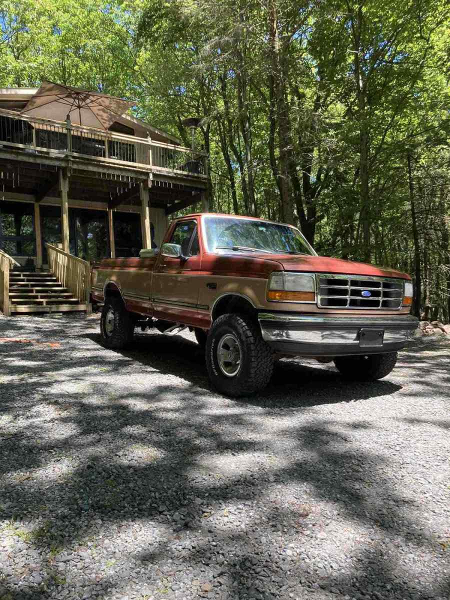 1994 Brown Ford F-150 Pickup