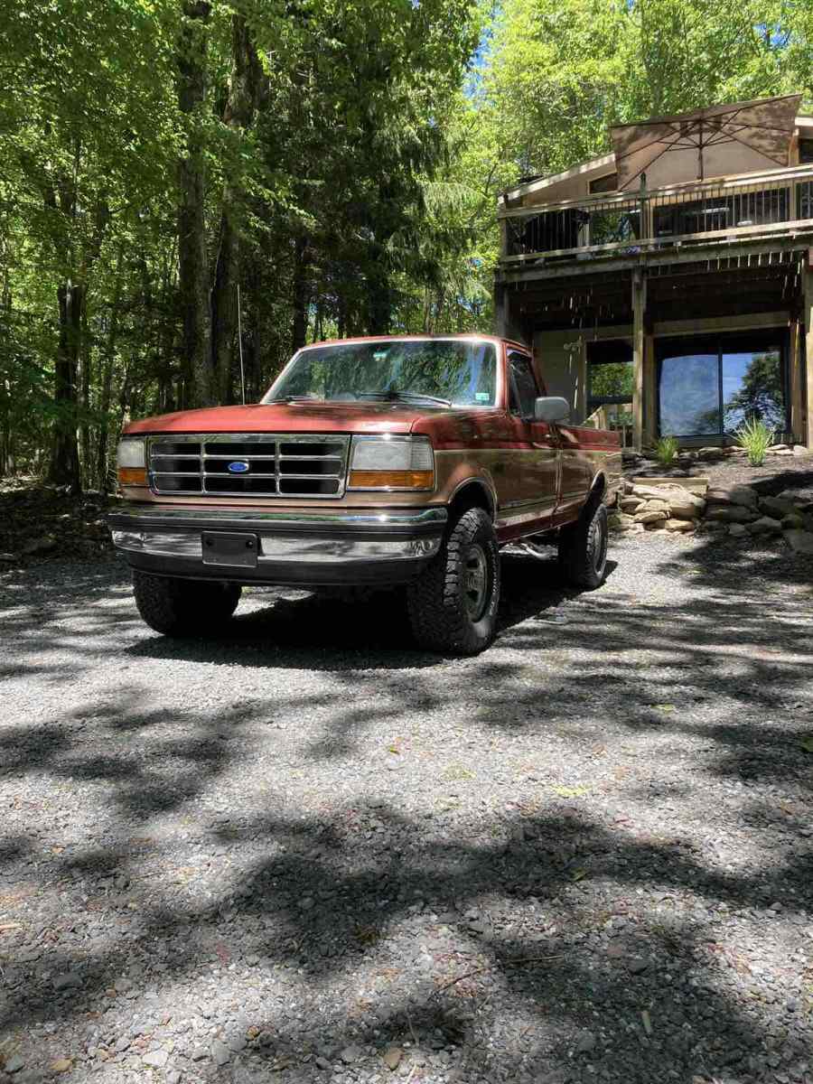 1994 Brown Ford F-150 Pickup