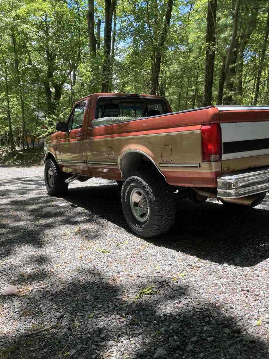 1994 Brown Ford F-150 Pickup