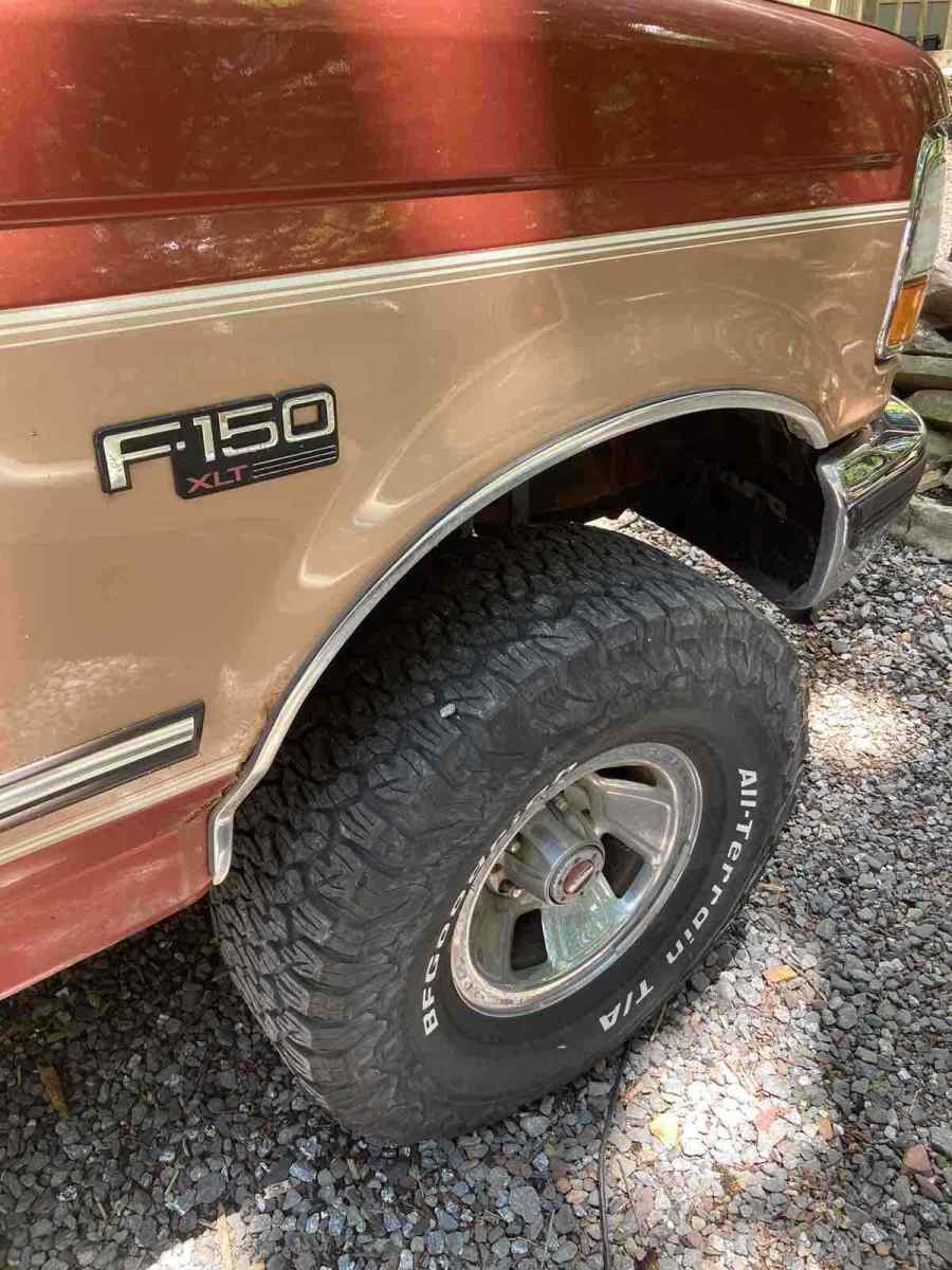 1994 Brown Ford F-150 Pickup