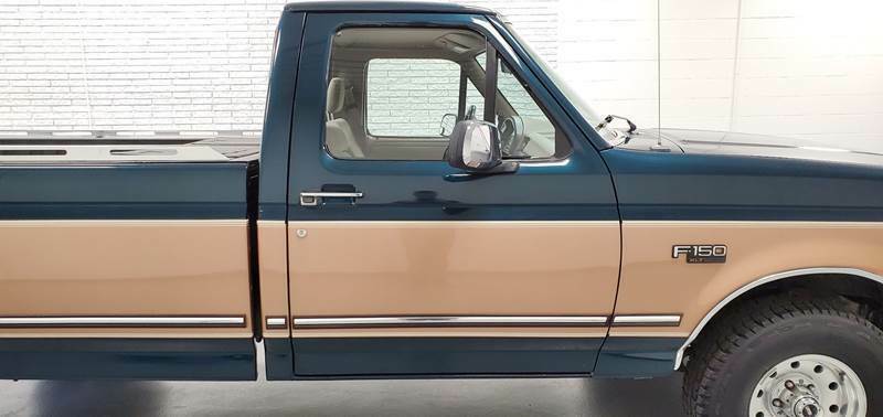 1994 Blue Ford F-150 Pickup Truck