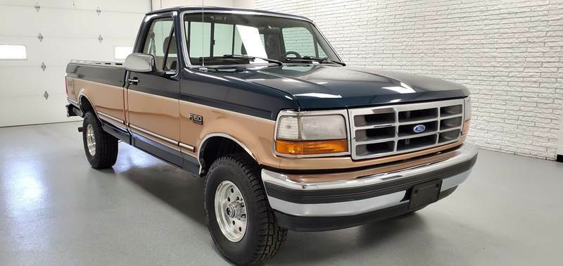 1994 Blue Ford F-150 Pickup Truck