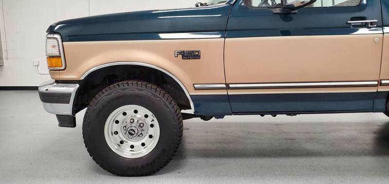 1994 Blue Ford F-150 Pickup Truck