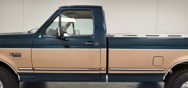 1994 Blue Ford F-150 Pickup Truck
