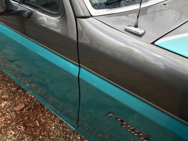 1994 Teal Ford F-150 Standard Cab Pickup
