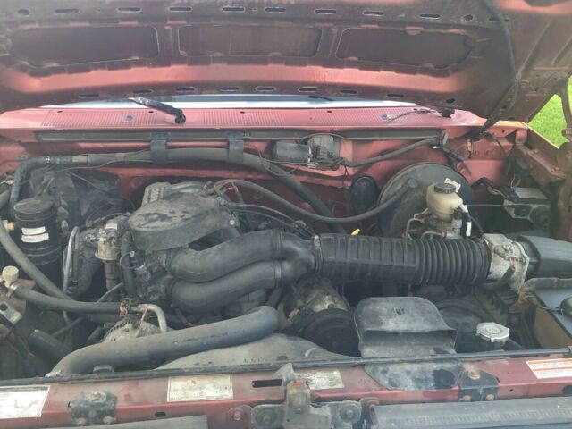 1994 Coral/Beige Ford F-150 Standard Cab Pickup