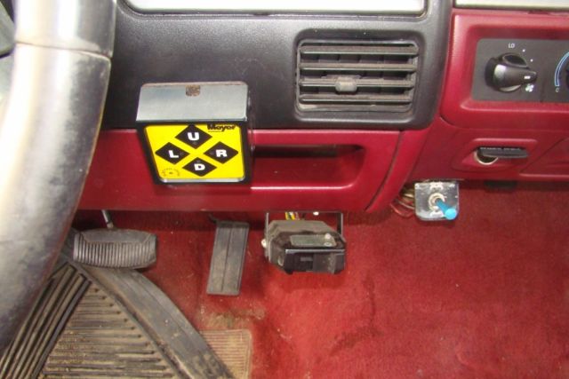 1994 Black and Red Ford F-150 Extended Cab Pickup