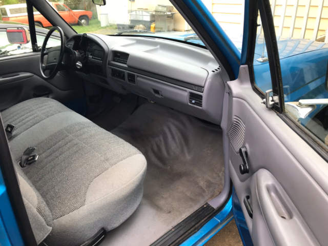 1994 Blue Ford F-150 Extended Cab Pickup