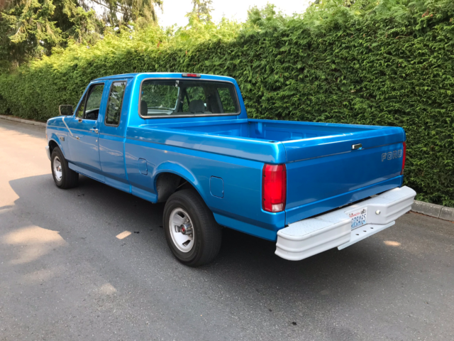 1994 Blue Ford F-150 Extended Cab Pickup