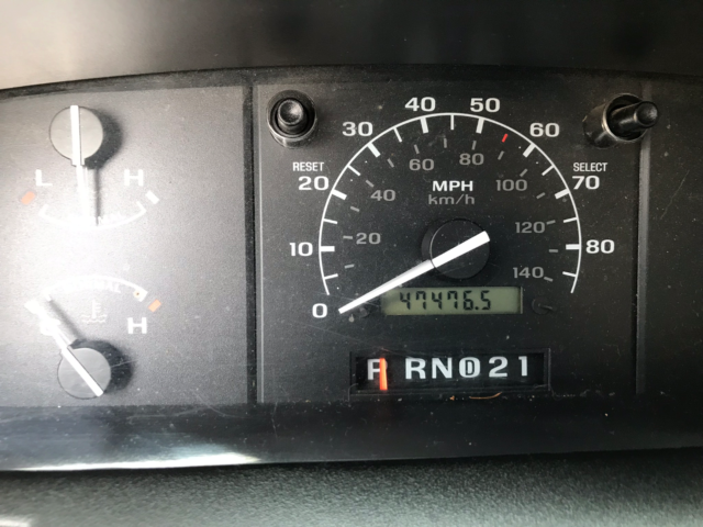 1994 Blue Ford F-150 Extended Cab Pickup