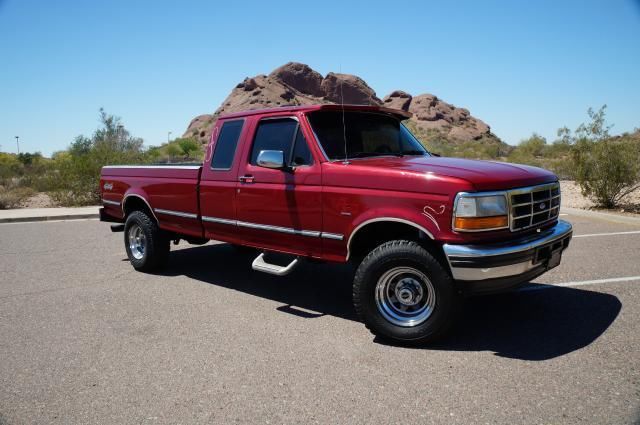 1994 Burgundy Ford F-250