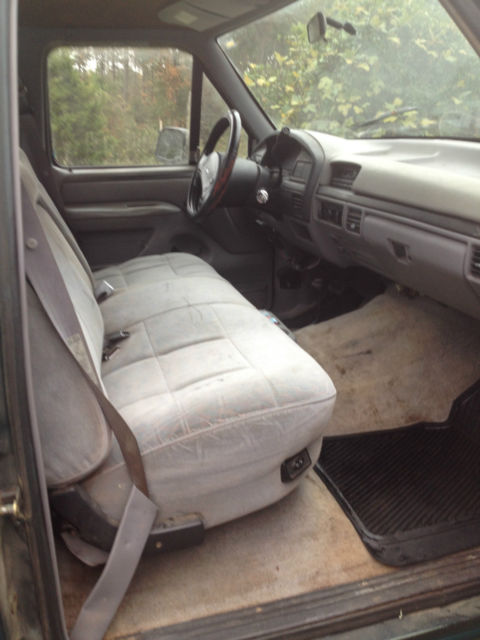 1994 Green Ford F-250 Standard Cab Pickup