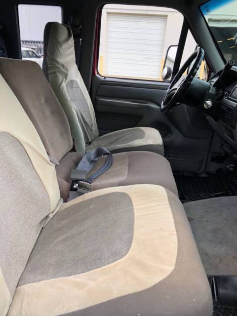 1994 Red Ford F-250 Crew Cab Pickup