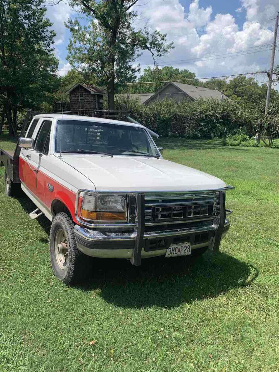1994 Red Ford F-250 Pickup